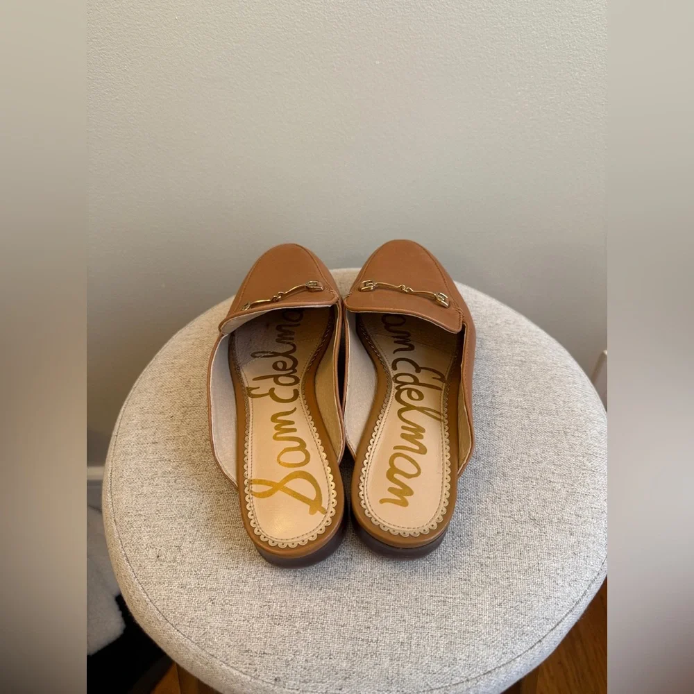 Sam Edelman Tan Mules - Picture 2 of 6